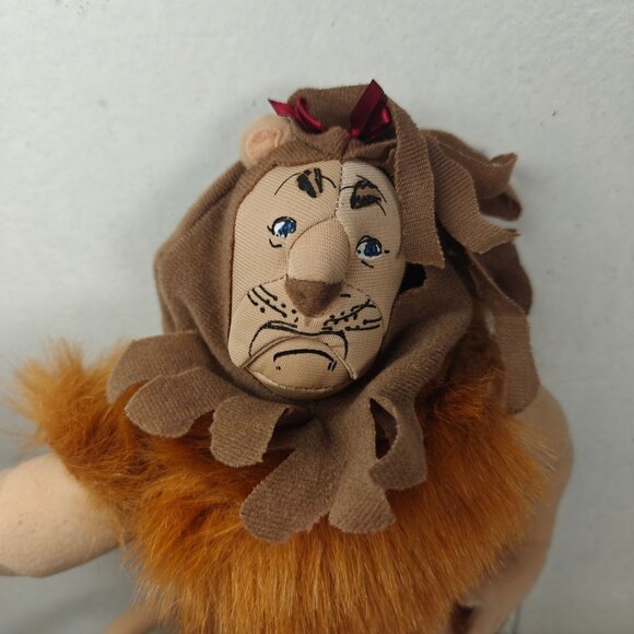 YWizard Of Oz Cowardly Lion Plush 1994 By Nanco 12" Tall NEW - Picture 3 of 6